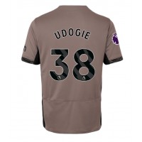 Tottenham Hotspur Destiny Udogie #38 Replica Third Shirt Ladies 2023-24 Short Sleeve
